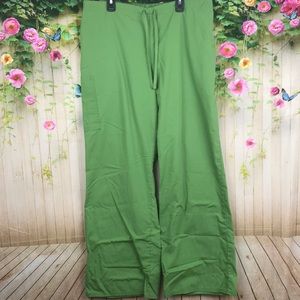 Used scrub pants green
